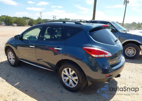 2014 Nissan Murano Sv from USA, damaged, VIN JN8AZ1MW6EW505290